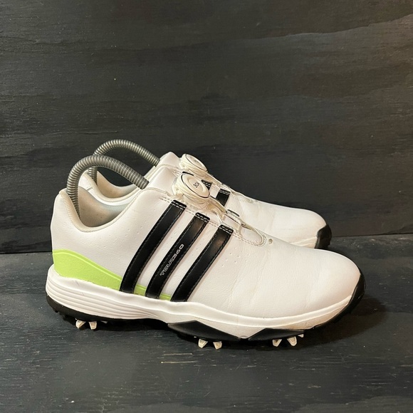 ADIDAS Tour360 24 Boa Youth Size 5 Golf shoes white IF0268 - Picture 1 of 8